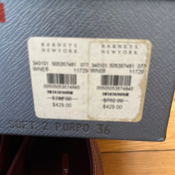 Prada Burgundy Women's Sneakers - Picture 16 of 16